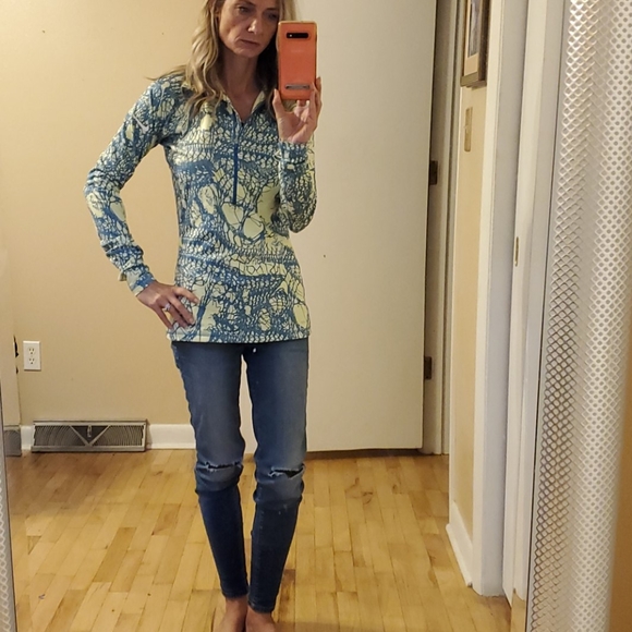 NIKE PRO DRI FIT HALF ZIP PULLOVER - Picture 2 of 10